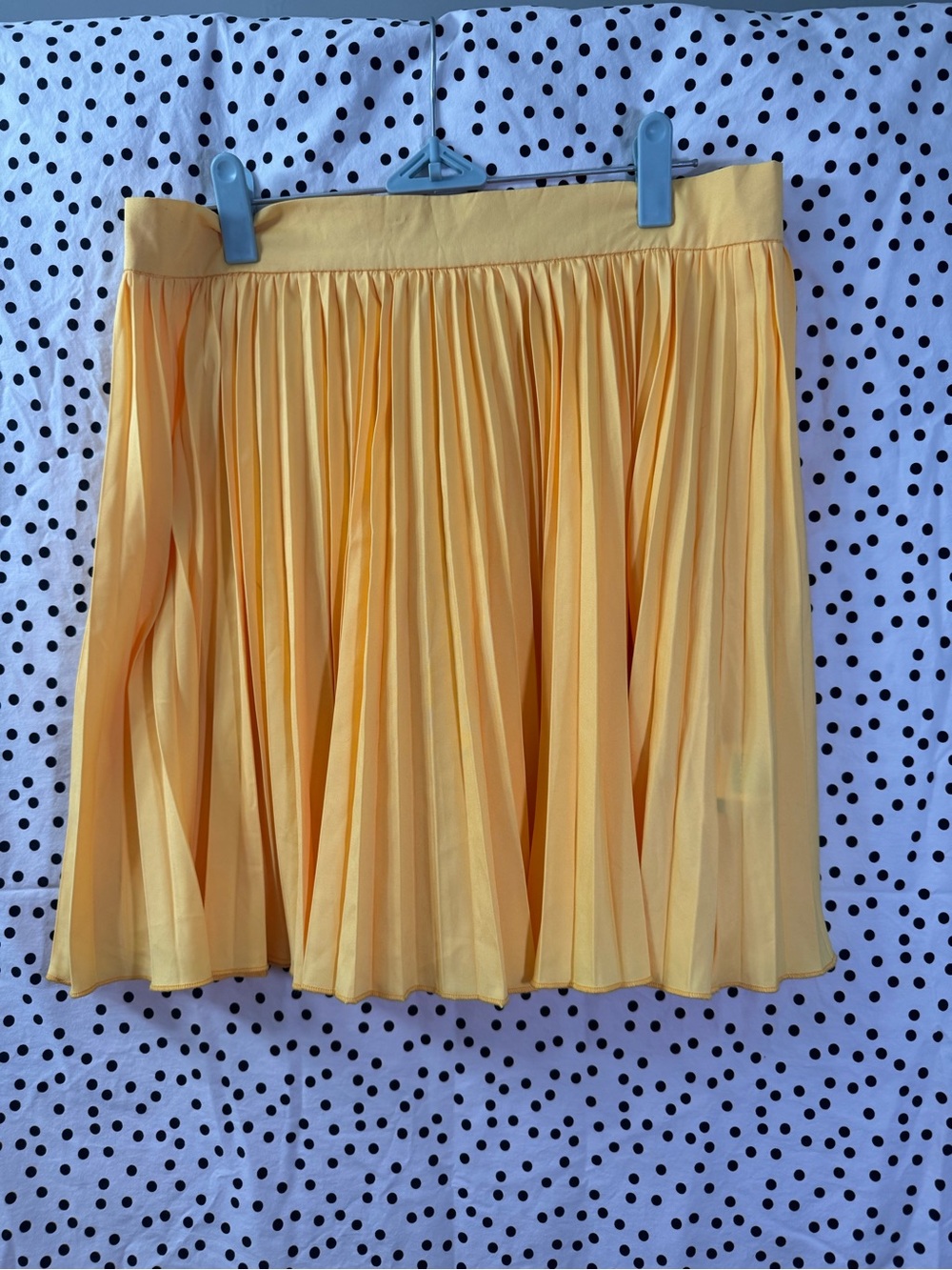 Yellow Pleated Women’s Skirt